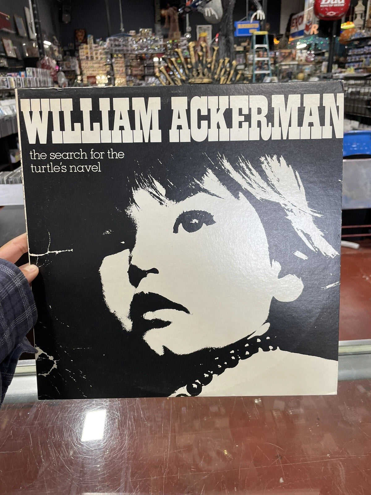 William Ackerman ‎– The Search For The Turtle's Navel (FPV 43149) original vg+