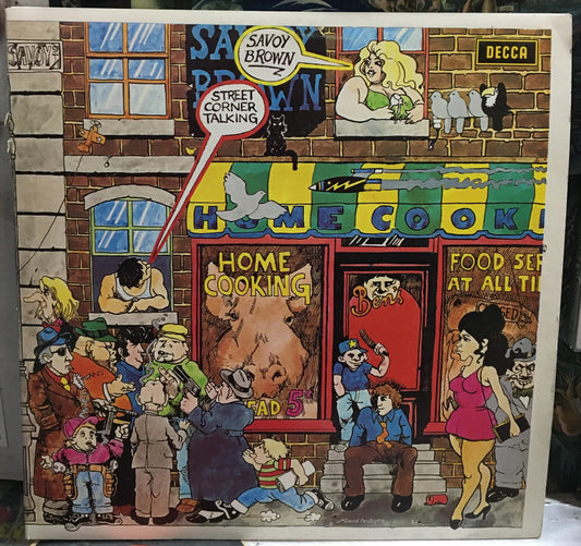 Savoy Brown Street Corner Talking UK Import Record TXS104 Green Labels
