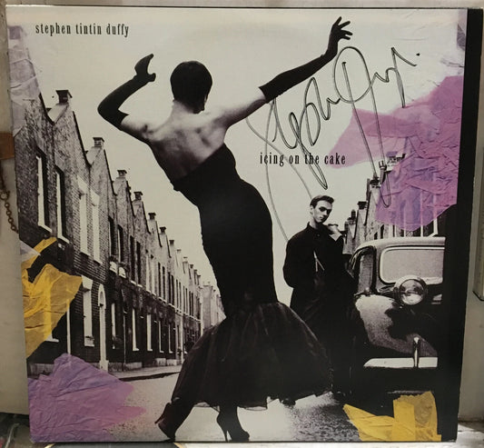 Stephen Tin Tin Duffy Icing On The Cake Autographed Import 12” Single VSX1275