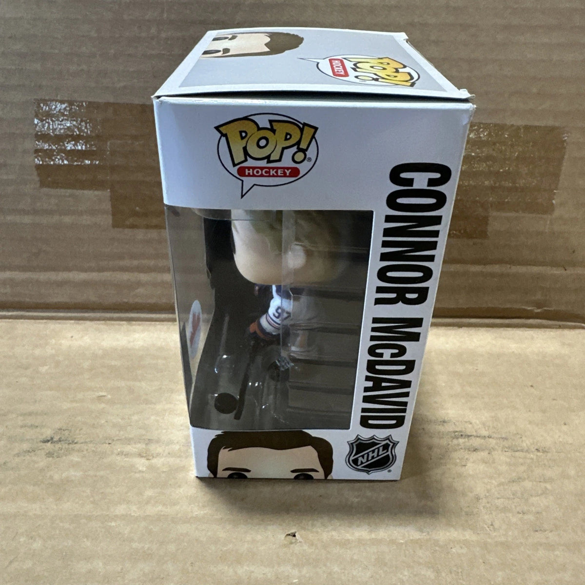 Connor Mcdavid Funko POP! NHL Hockey #05 Oilers Canada Exclusive White Jersey