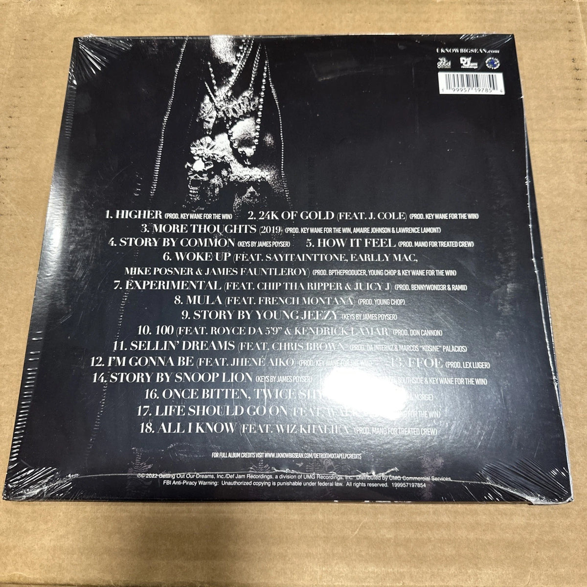 Big Sean- Detroit Mixtape Hip Hop RSD 2026 [LP, NEW]