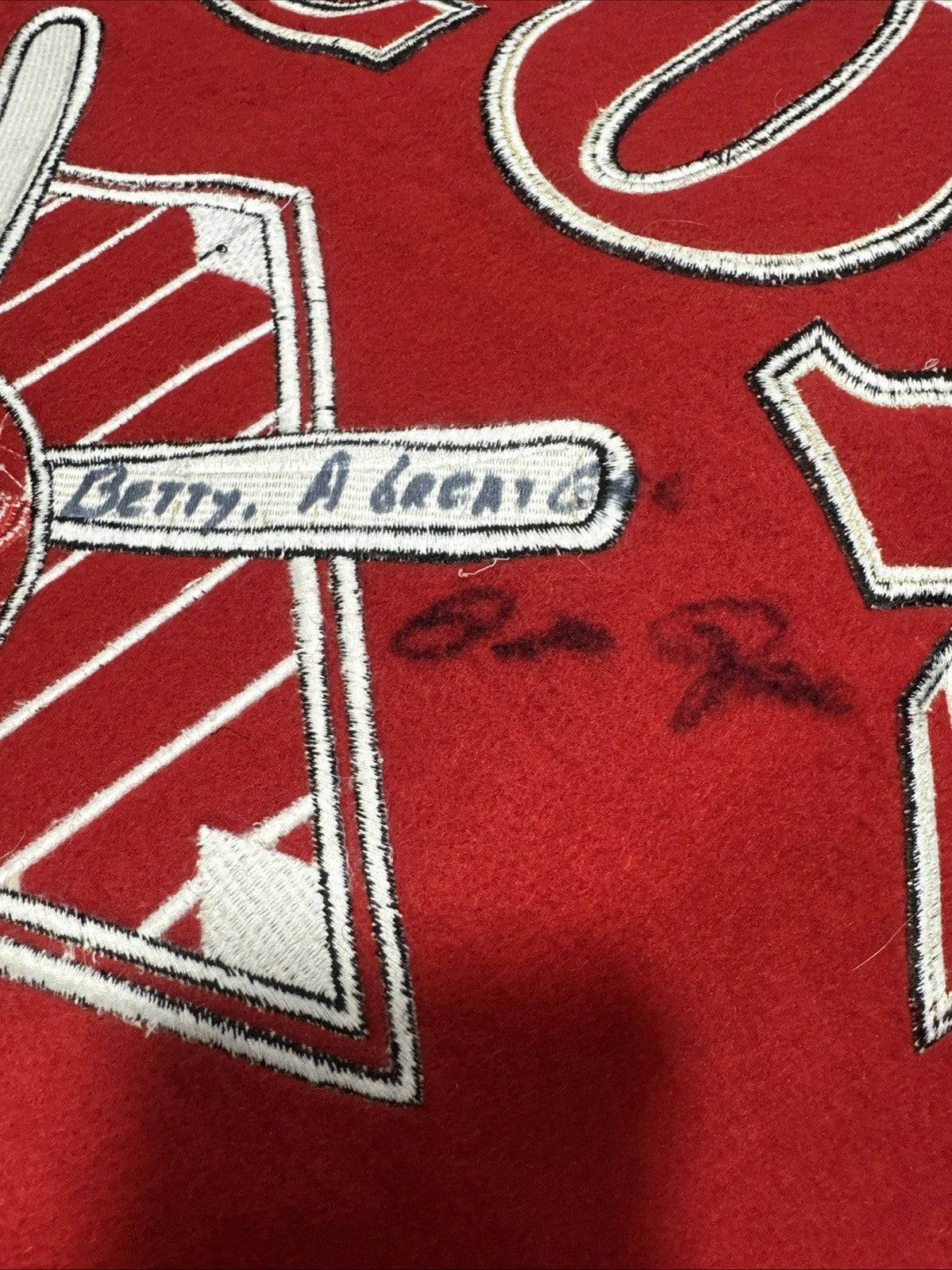 Pete Rose Cincinnati Reds signed Career Hits Leader 4192 1985 20th Anniversary