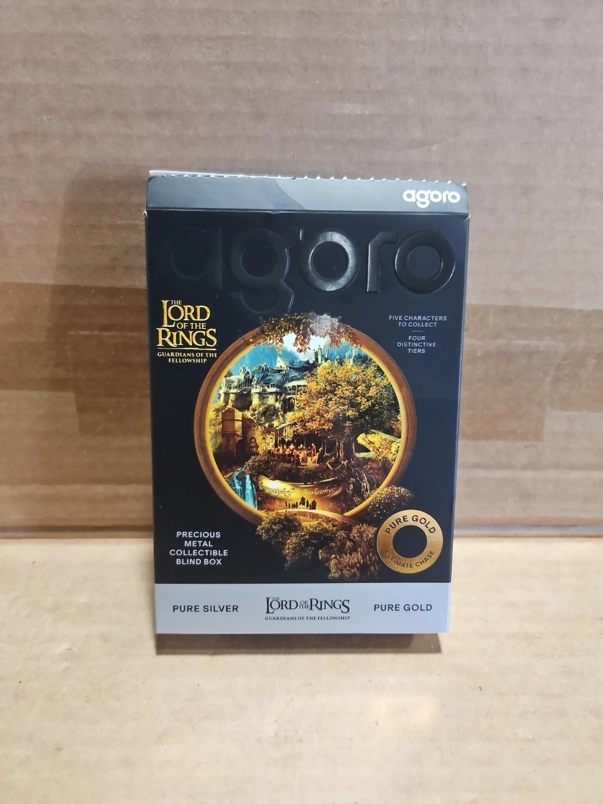 Agoro Lord Of The Rings Tier 3 5g 999 Silver Gimli, 041/180 Open Box Rare
