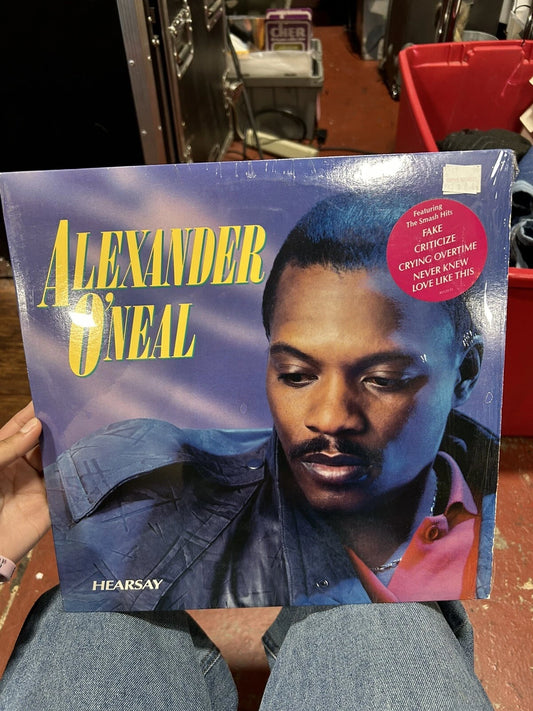 Alexander O'Neal Hearsay Record Z 40320 First Pressing '87 NM- Hype in shrink