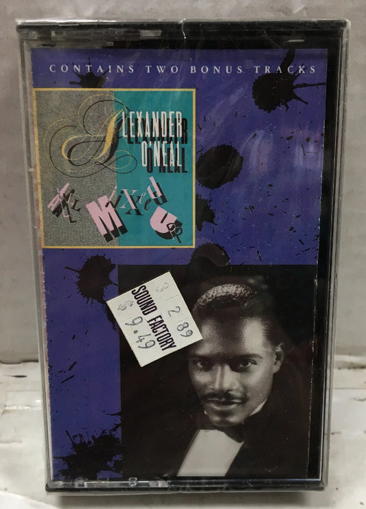 Alexander O’Neal All Mixed Up Sealed Cassette