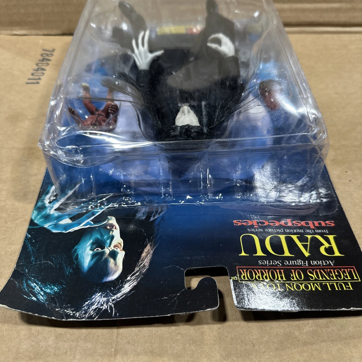 1998 Full Moon Toys Radu Action Figure Subspecies Horror Vampire New Box Wear
