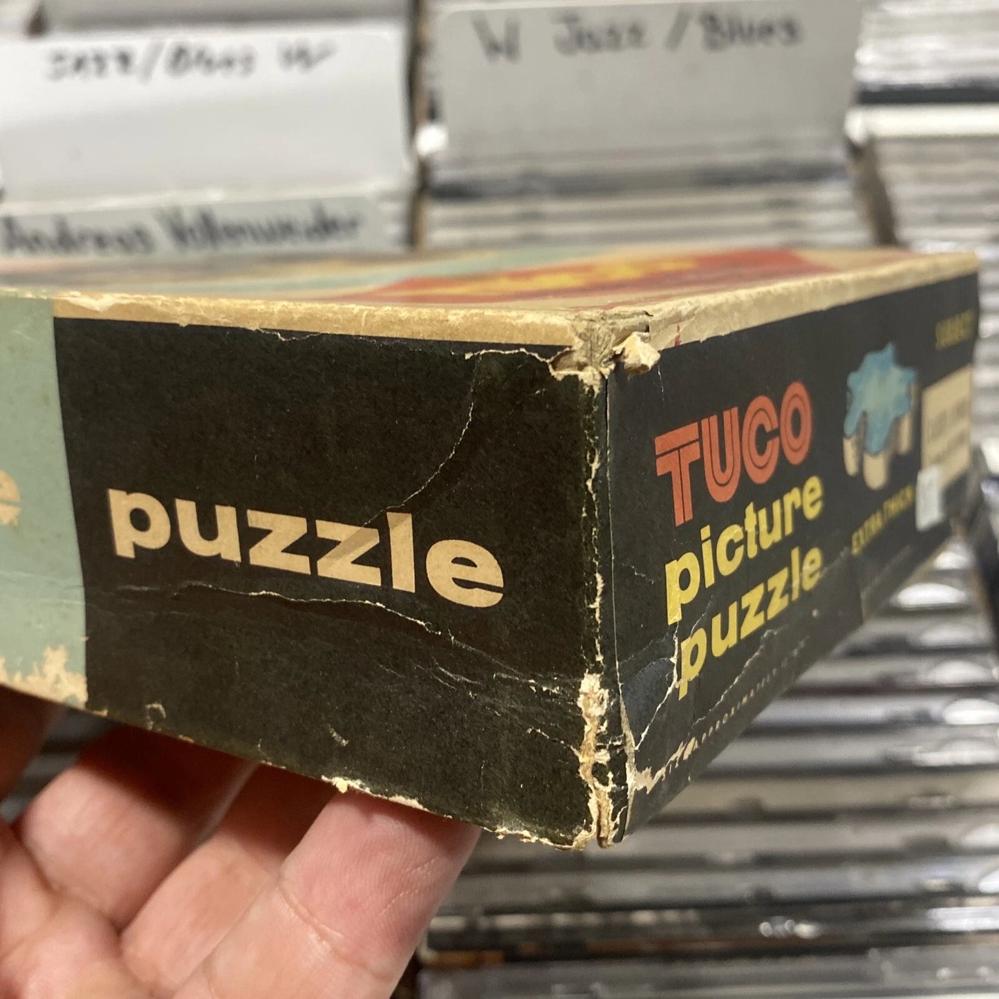 RARE Vintage Children’s Picture Puzzle TUCO Casey Jones (Complete)
