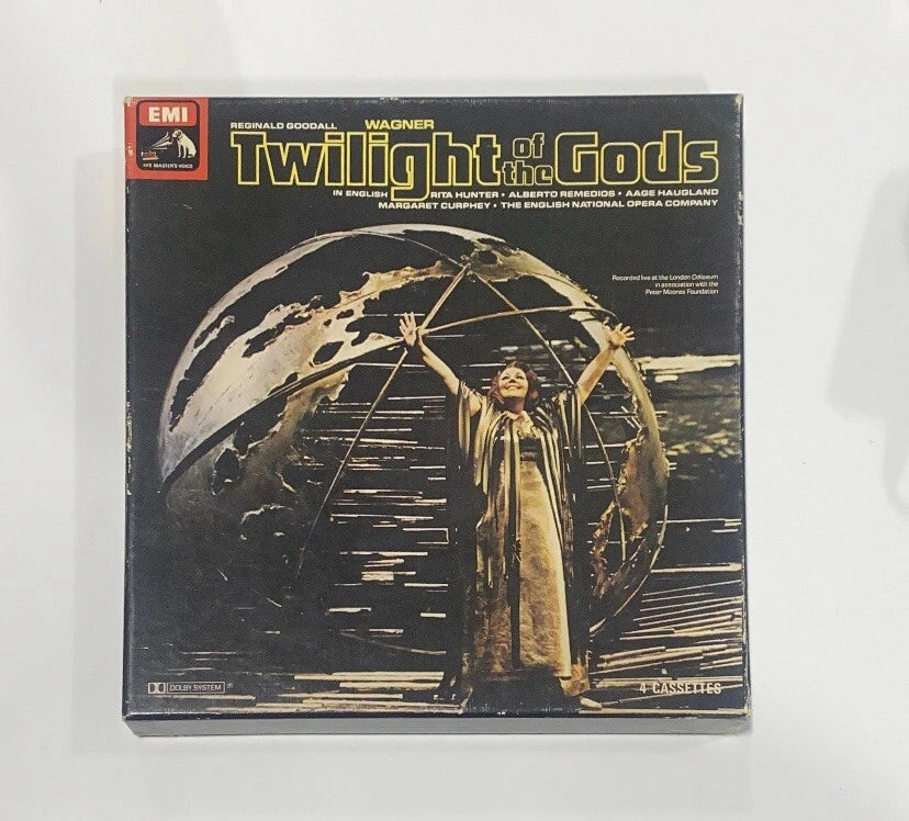 EMI 1978 Wagner Twilight of the Gods 4 Cassettes Set