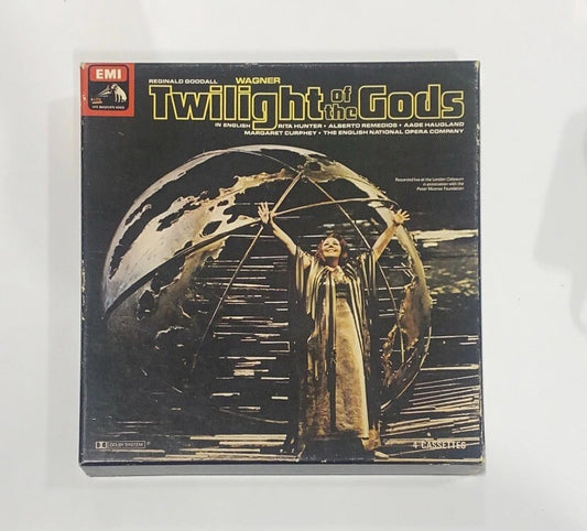 EMI 1978 Wagner Twilight of the Gods 4 Cassettes Set