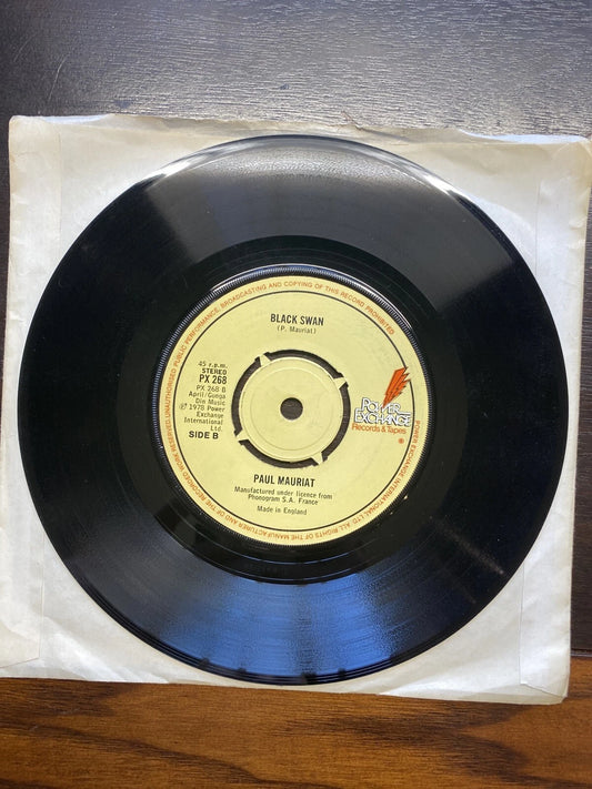 PAUL MAURIAT Pulstar Vinyl Record 7 Inch Power Exchange PX 268 1978