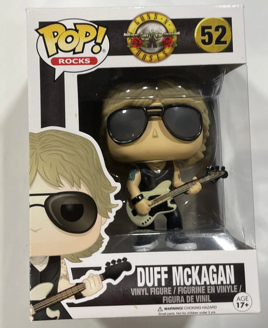 Funko Pop Rocks 90s Band Vinyl Figure Collection Guns N Roses 52 Duff McKagan