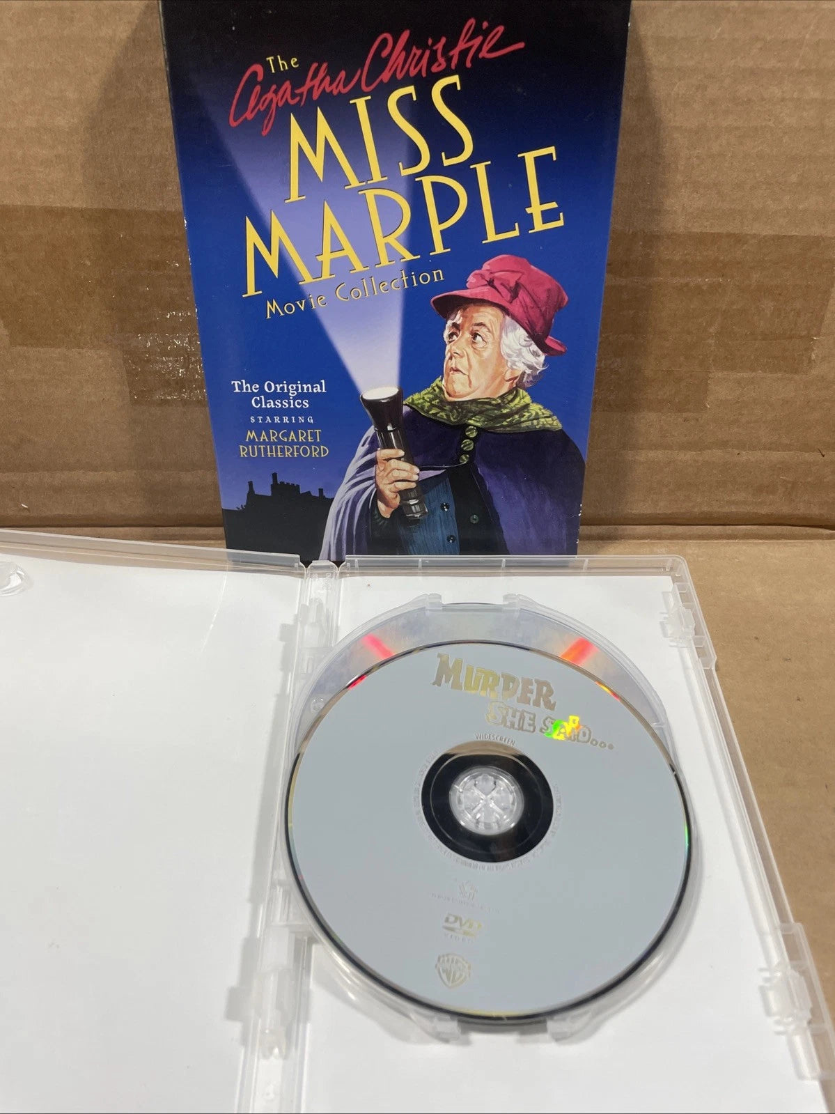 The Agatha Christie Miss Marple Movie Collection Rare OOP 4-Disc DVD Set