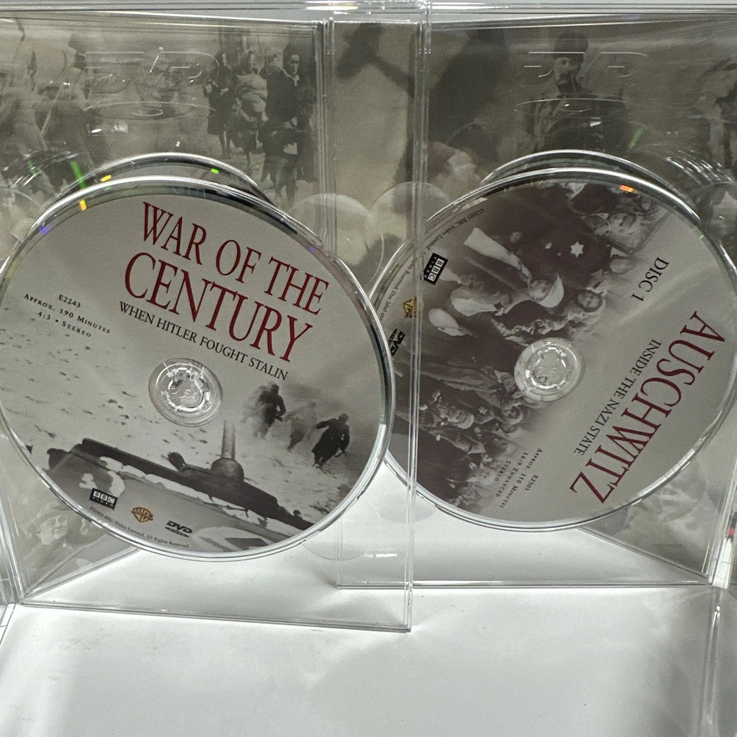 BBC Video History of World War II DVD 12-Disc Set w/ 3 Bonus Programs