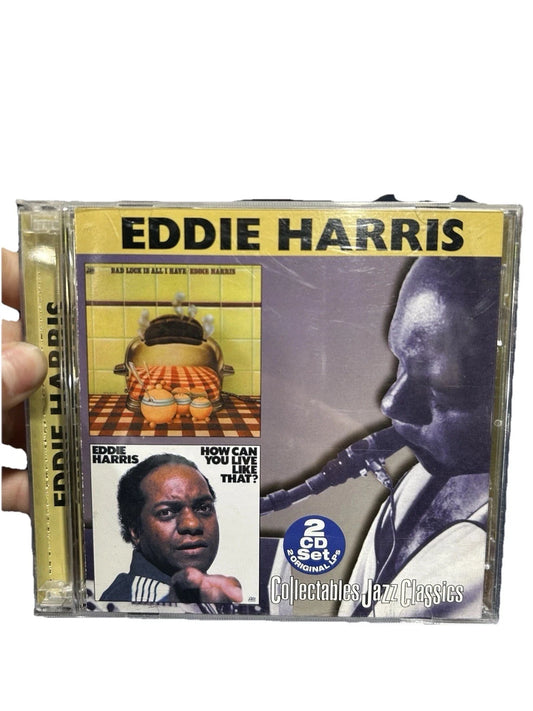 EDDIE HARRIS - Bad Luck Is All I Have/how Can You Live Like That - CD