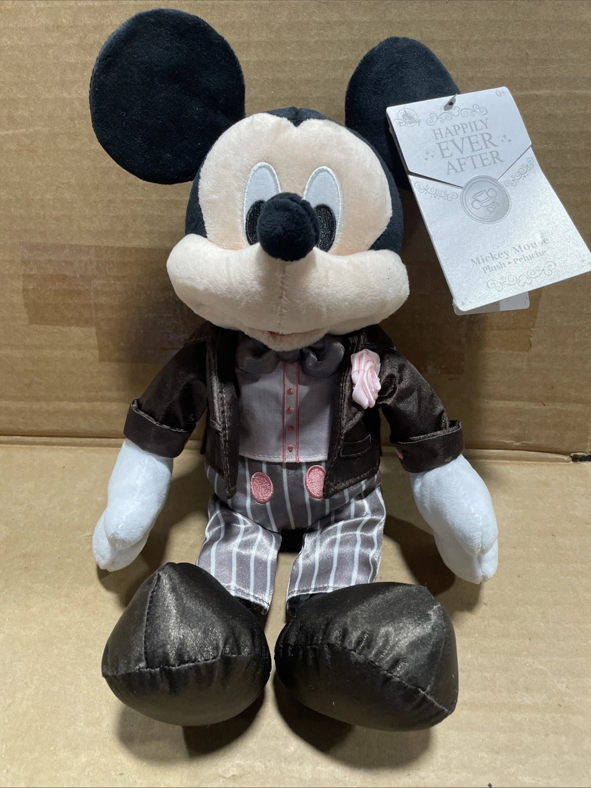 Disney Mickey Mouse Wedding Groom Plush, NEW