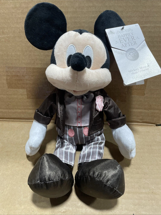 Disney Mickey Mouse Wedding Groom Plush, NEW
