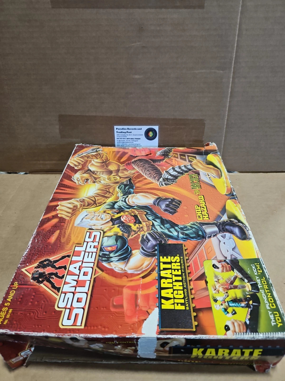 Rare Small Soldiers Karate Fighters Chip Hazard Vs Archer Pre-Owned