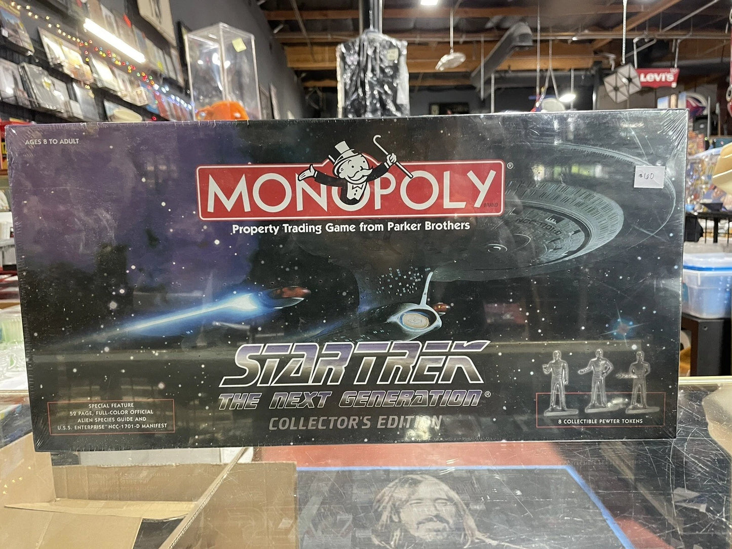 Monopoly Star Trek Next Generation Collectors Edition 1998 NEW Sealed