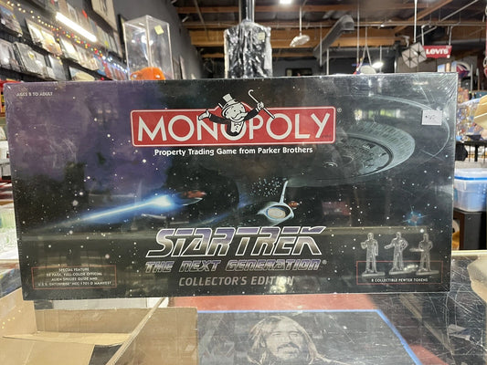 Monopoly Star Trek Next Generation Collectors Edition 1998 NEW Sealed