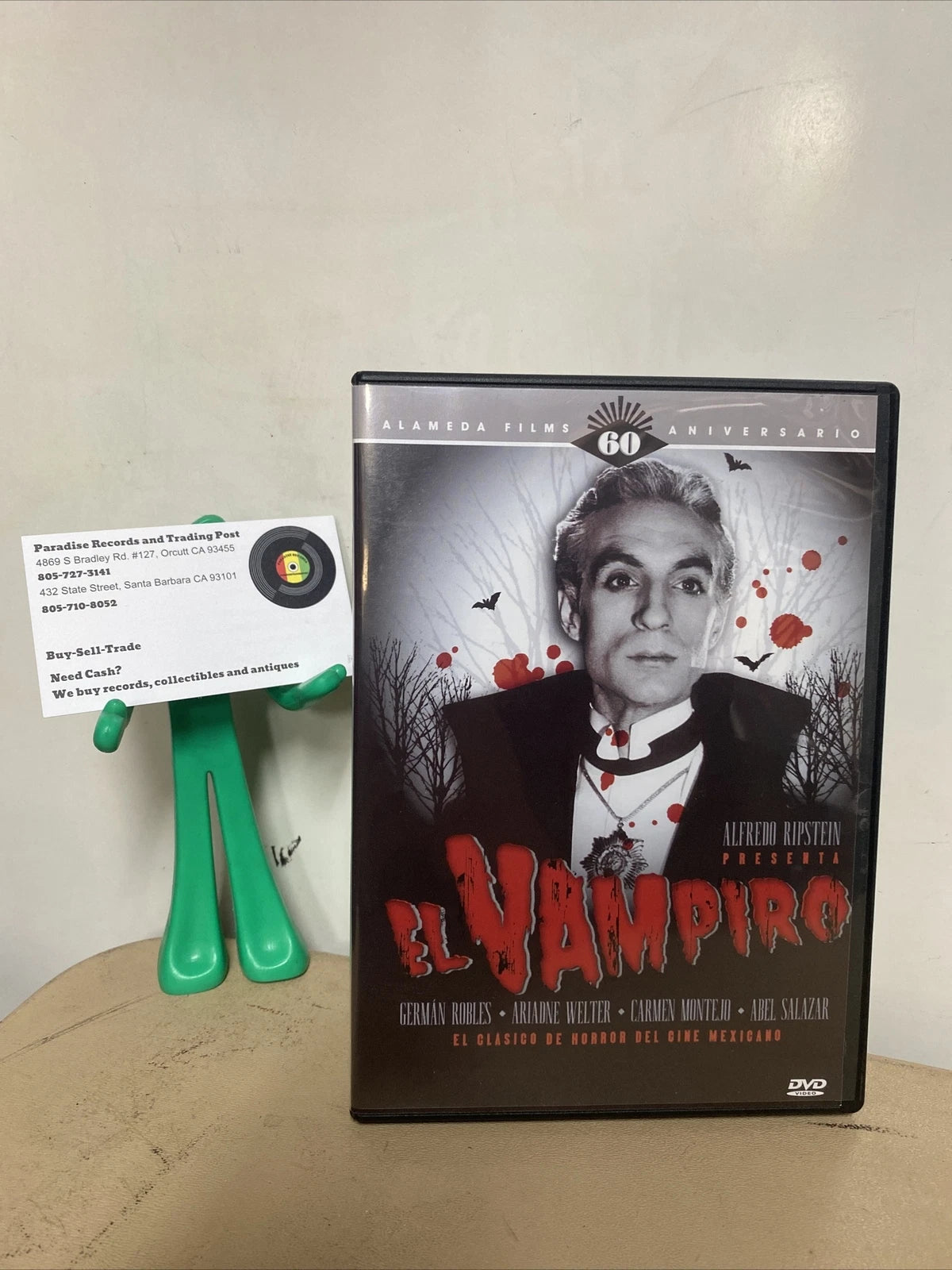 RARE! - El Vampiro dvd Alfredo Ripstein alameda films 60th anniversary SEALED