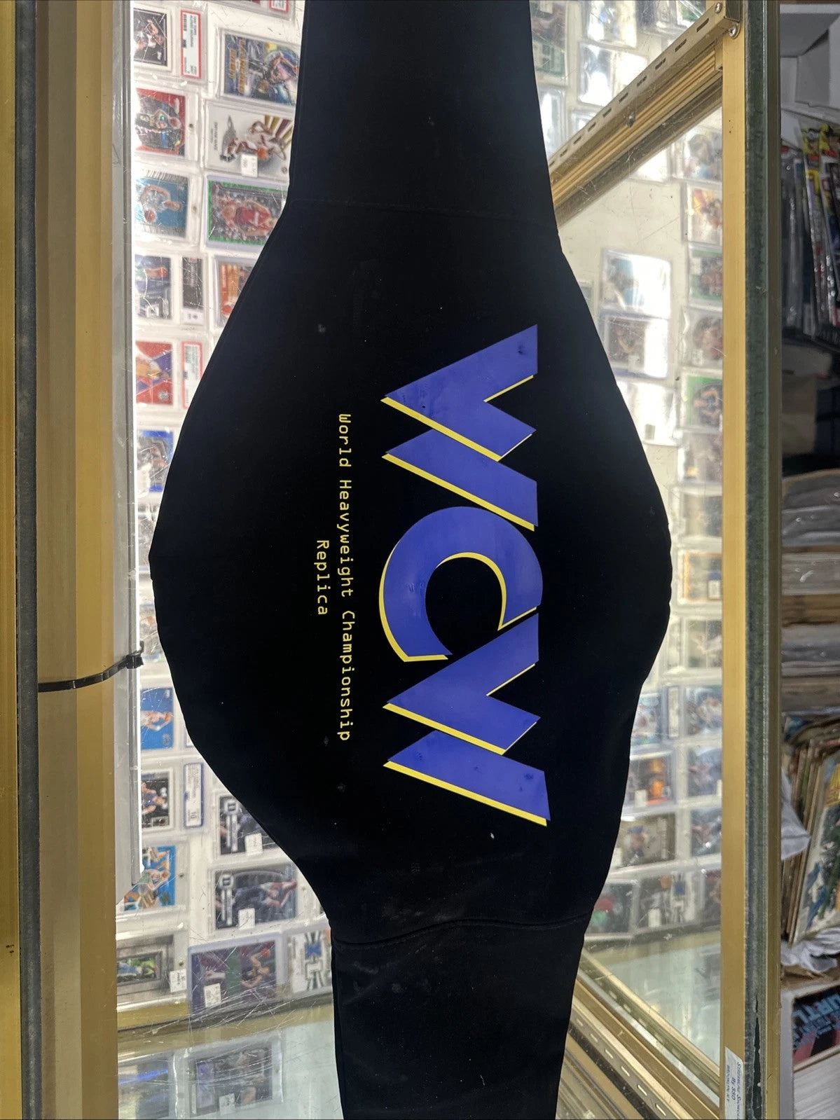 WWE Big Gold-Figures Inc. World Heavyweight Championship Commemorative Belt WCW