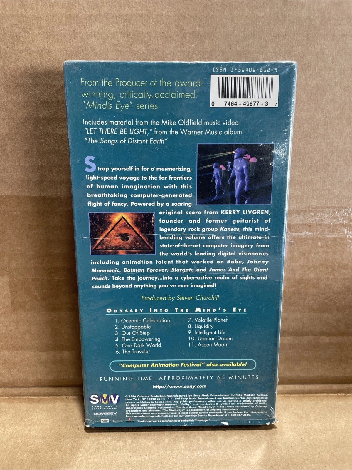 Odyssey Into the Minds Eye (VHS, 1996) Rare Vintage