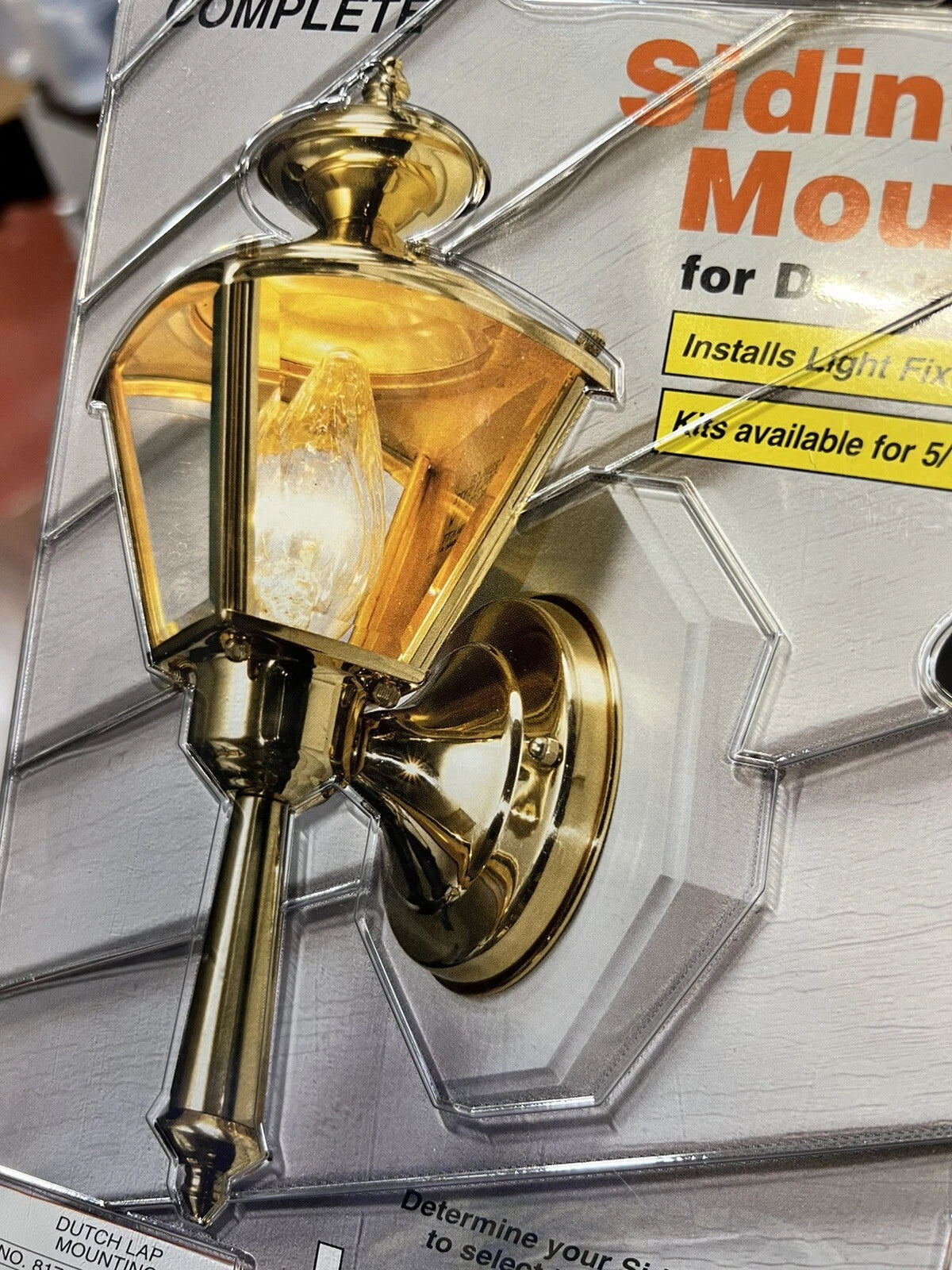 Arlington 8141 Vertical Siding Lamp Mounting Kit