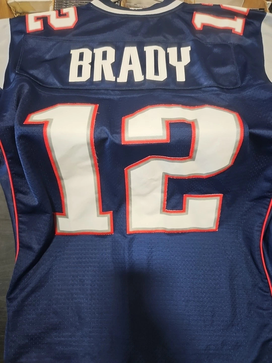 Tom Brady Reebok Patriots Jersey Size L New England Rare Vintage