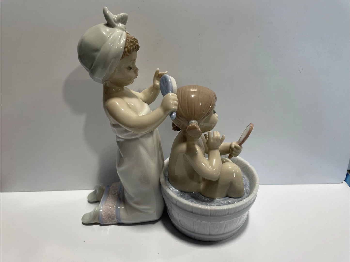 LLADRO BATHING BEAUTIES #6457 RETIRED Rare Vintage