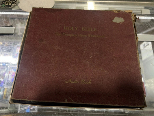 Holy Bible The Complete New Testament 1953 26 33 1/3 Records Pre-Owned
