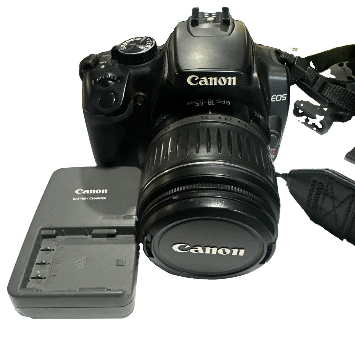 Canon EOS Digital Rebel XTi DSLR Camera EF-S 18-55mm f/3.5-5.6 Lens Tested