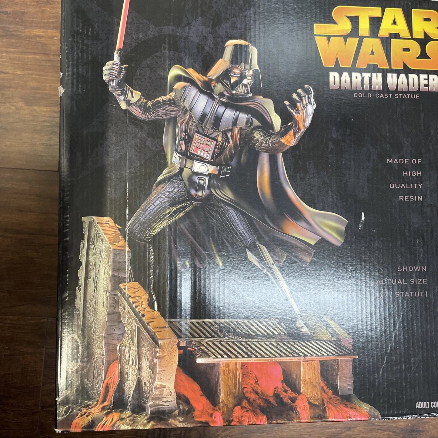 Star Wars Darth Vader Cold-Cast Statue 2005 - Brand new in box