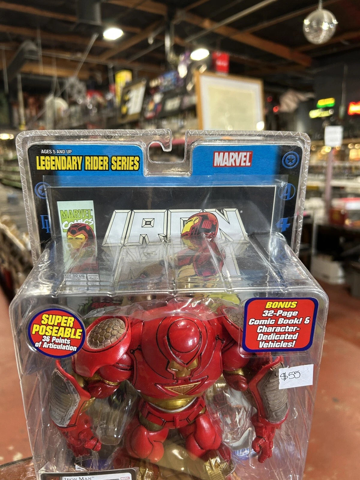 Marvel Legends HULK BUSTER IRON MAN Legendary Rider Series NIB