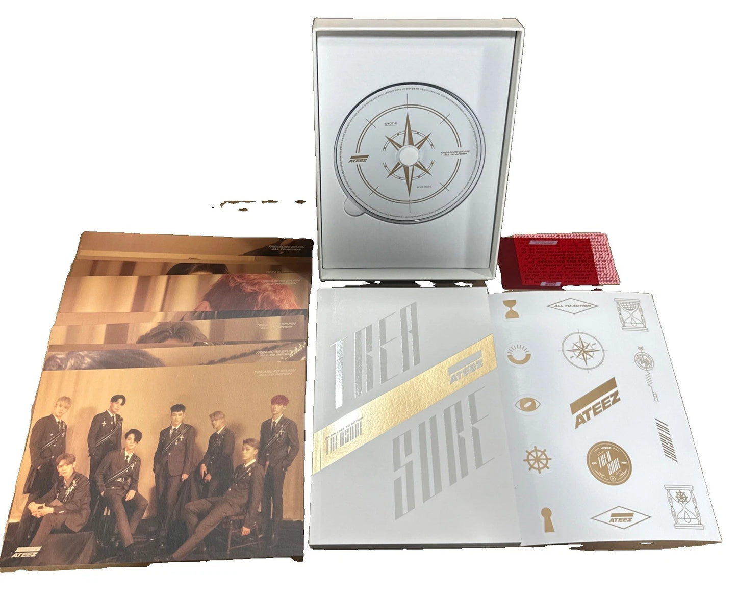 Ateez Treasure EP Fin All to Action Treasure 1st Album Z Version (C)