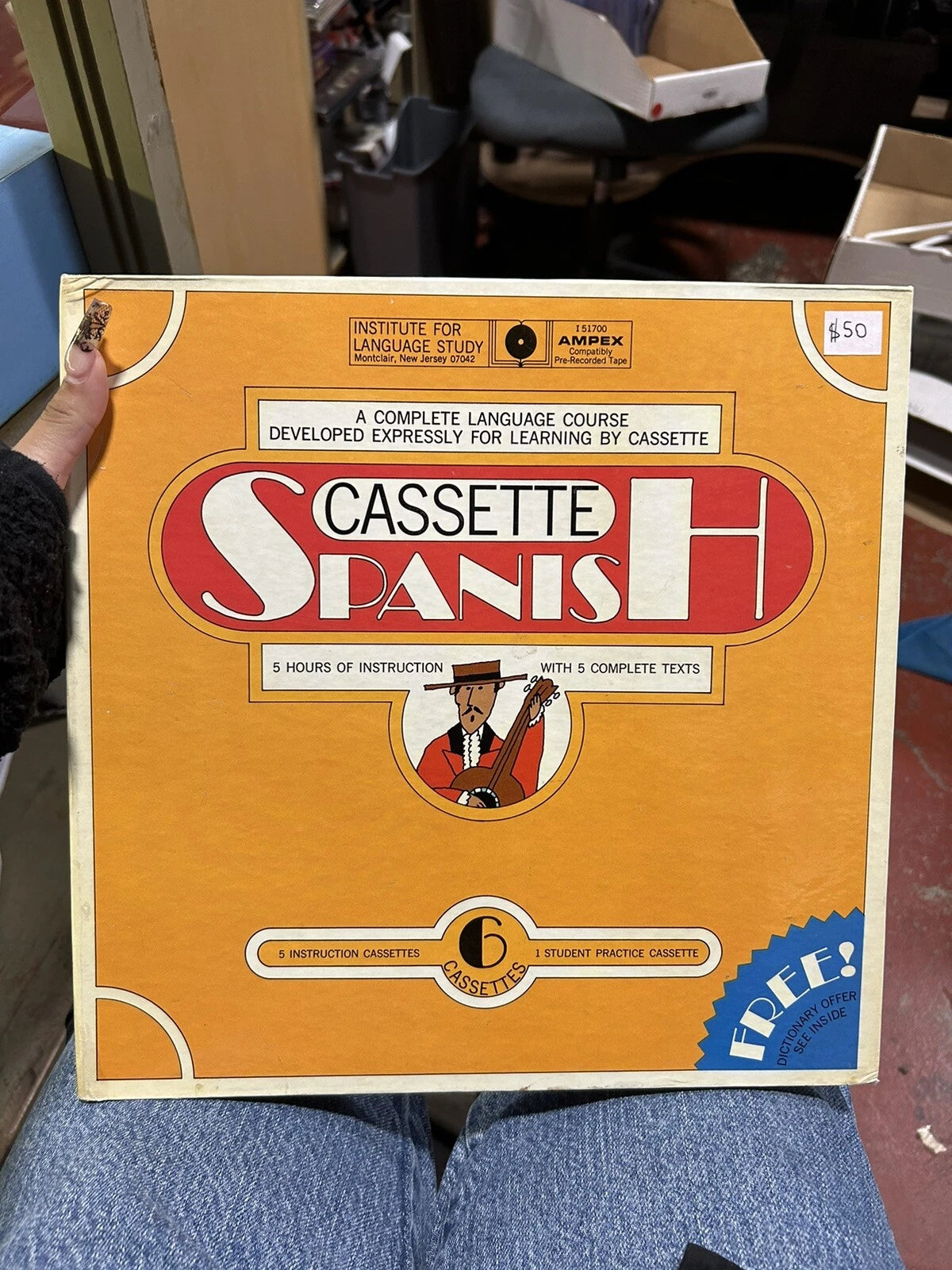 Cassette Spanish Complete Language Course-6 Cassettes