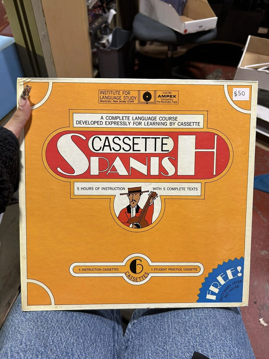 Cassette Spanish Complete Language Course-6 Cassettes