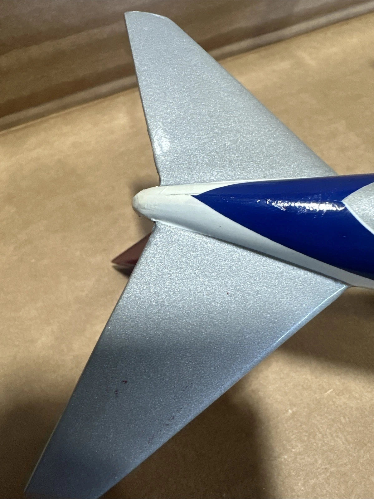 Vintage Northwest Airplane with Stand Model 1/200 N601us Boeing 747-100
