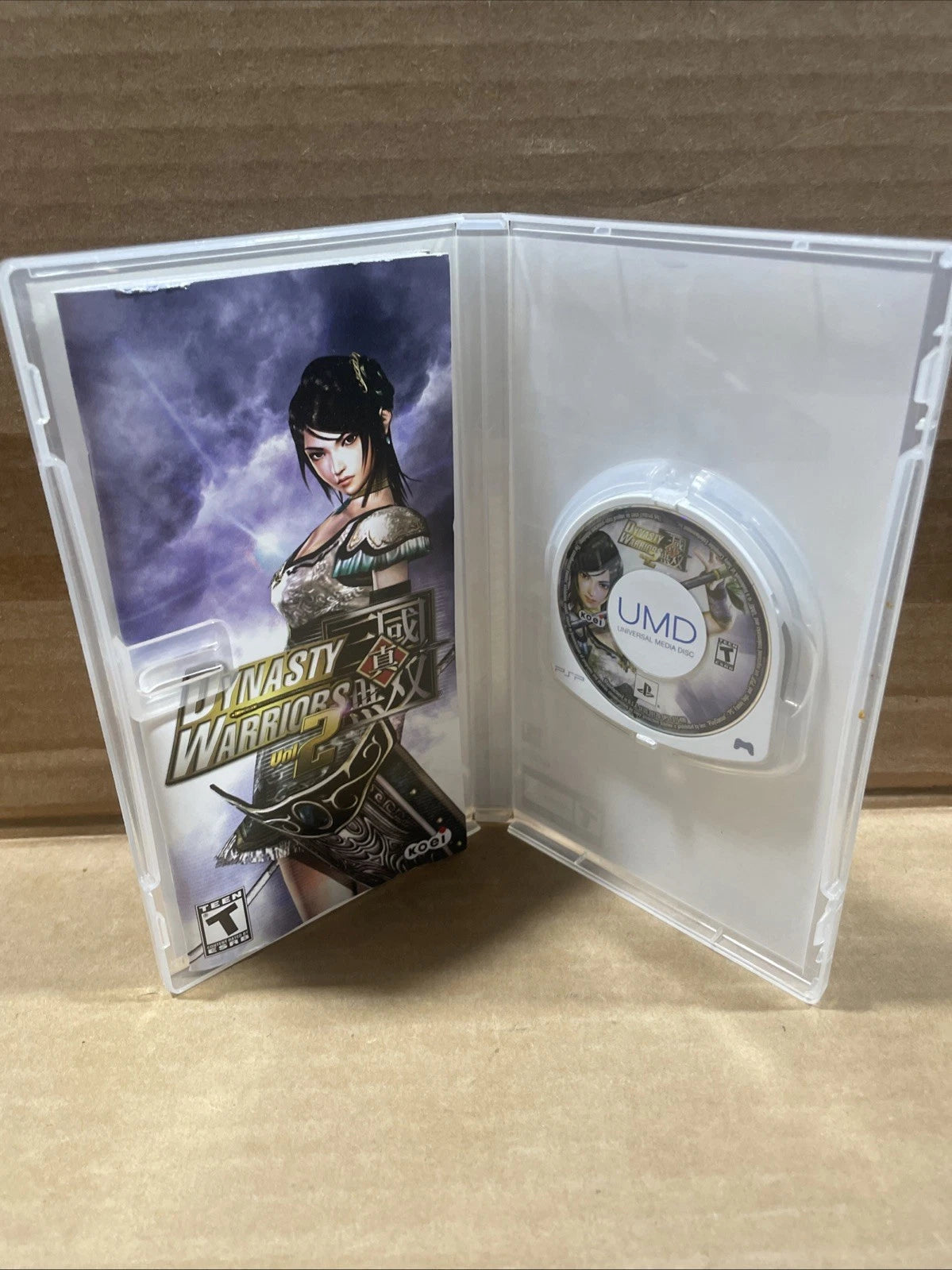 Dynasty Warriors Vol 2 Sony PSP Authentic and Tested CIB