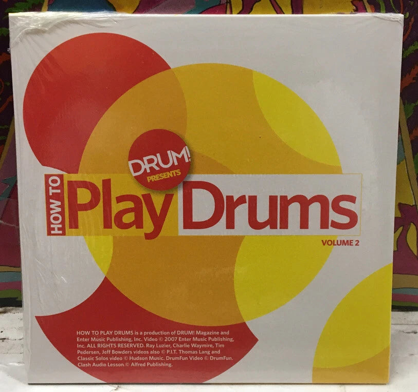 Drum Presents How To Play Drums Volume 2 Sealed CD