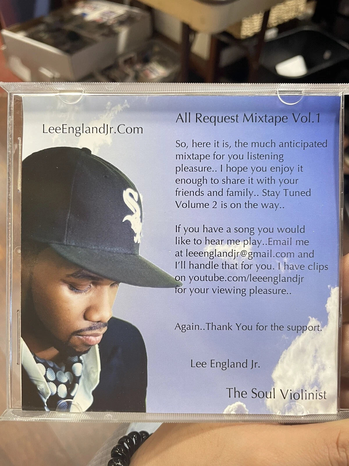 Lee England Jr : All Request Mixtape Volume I CD