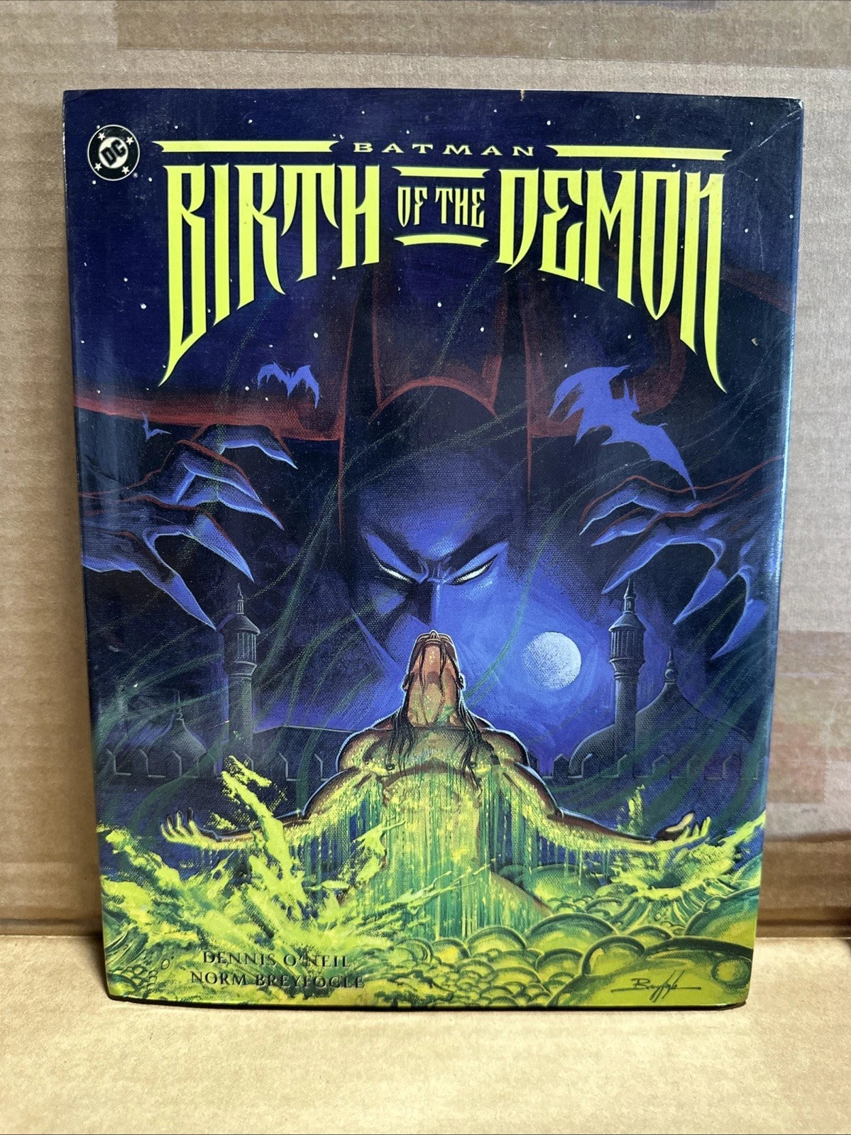 Batman: Birth of the Demon (DC, 1992) NM Hardcover Graphic Novel 1st Print