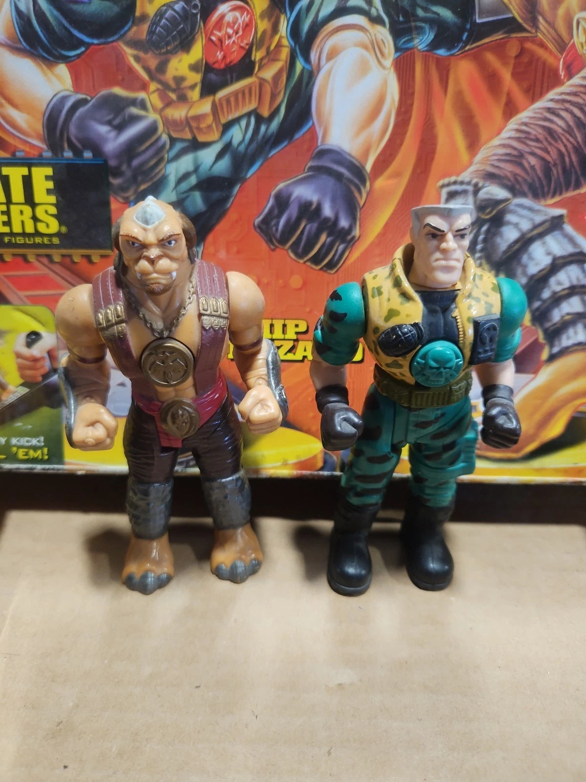 Rare Small Soldiers Karate Fighters Chip Hazard Vs Archer Pre-Owned