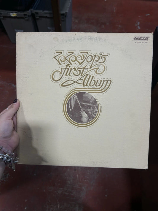 1ST PRESS- ZZ Tops FIRST ALBUM LONDON Records PS584 1971 lp vg+