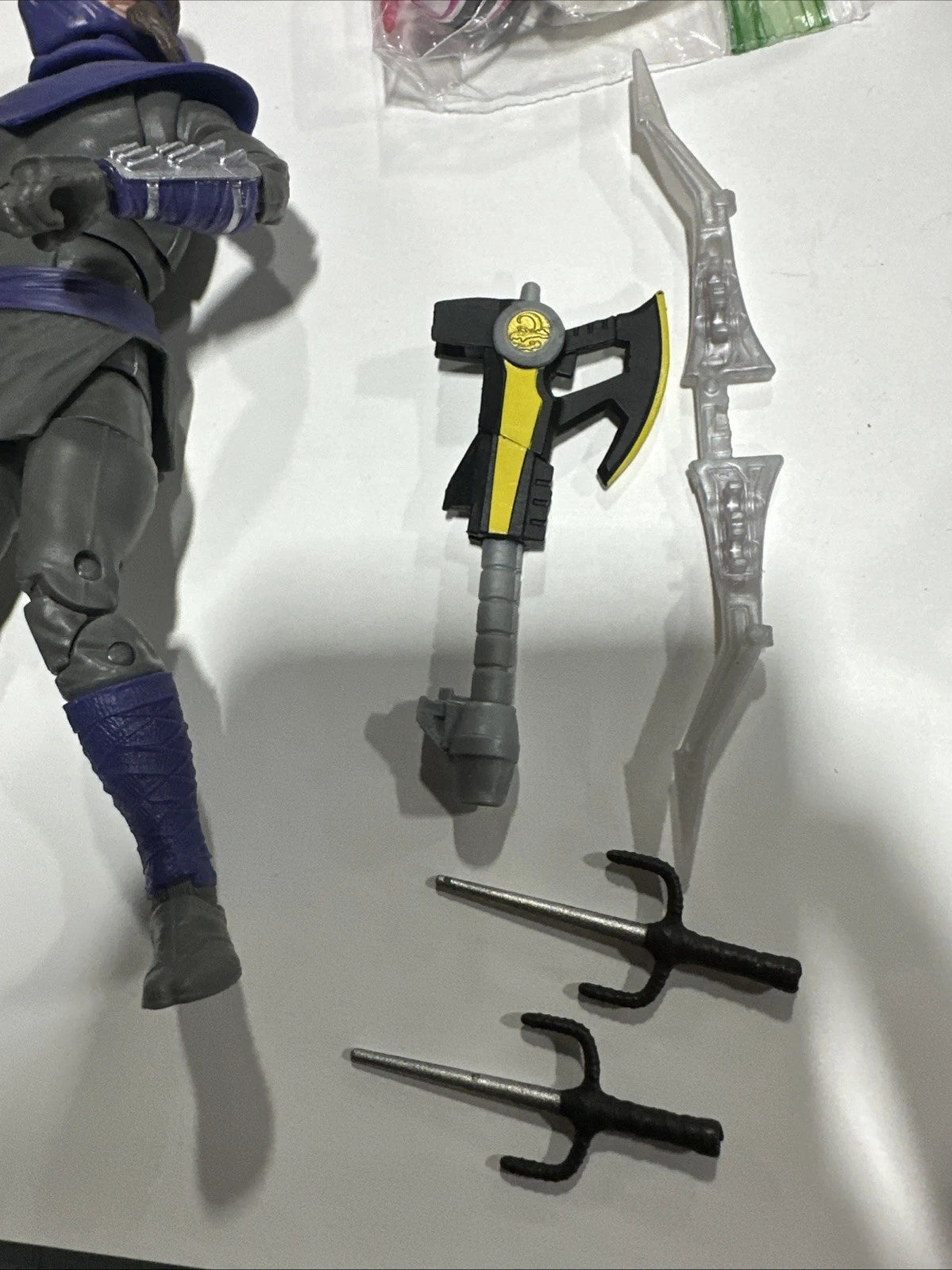 Power Rangers X Teenage Mutant Ninja Turtles Lightning Lot Of 5 + Accessories