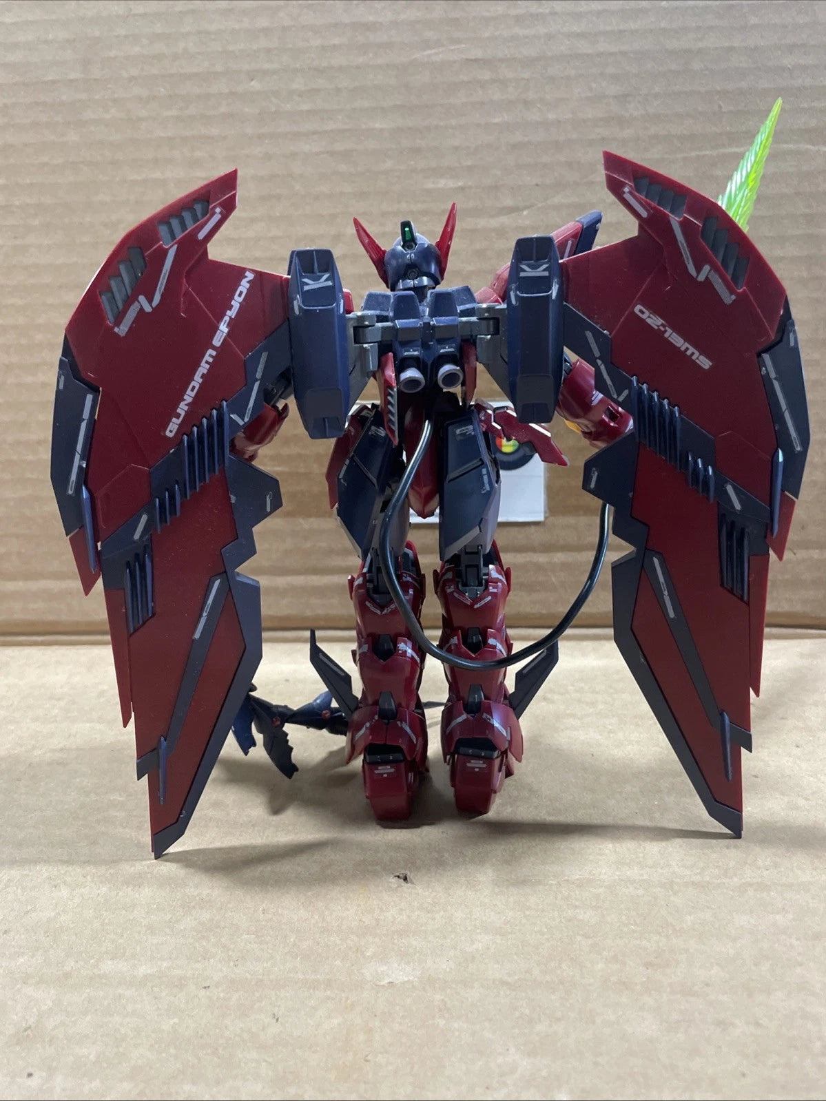 Bandai Gundam Wing RG 1/144 Gundam Epyon Model Kit No Box No Manual Incomplete