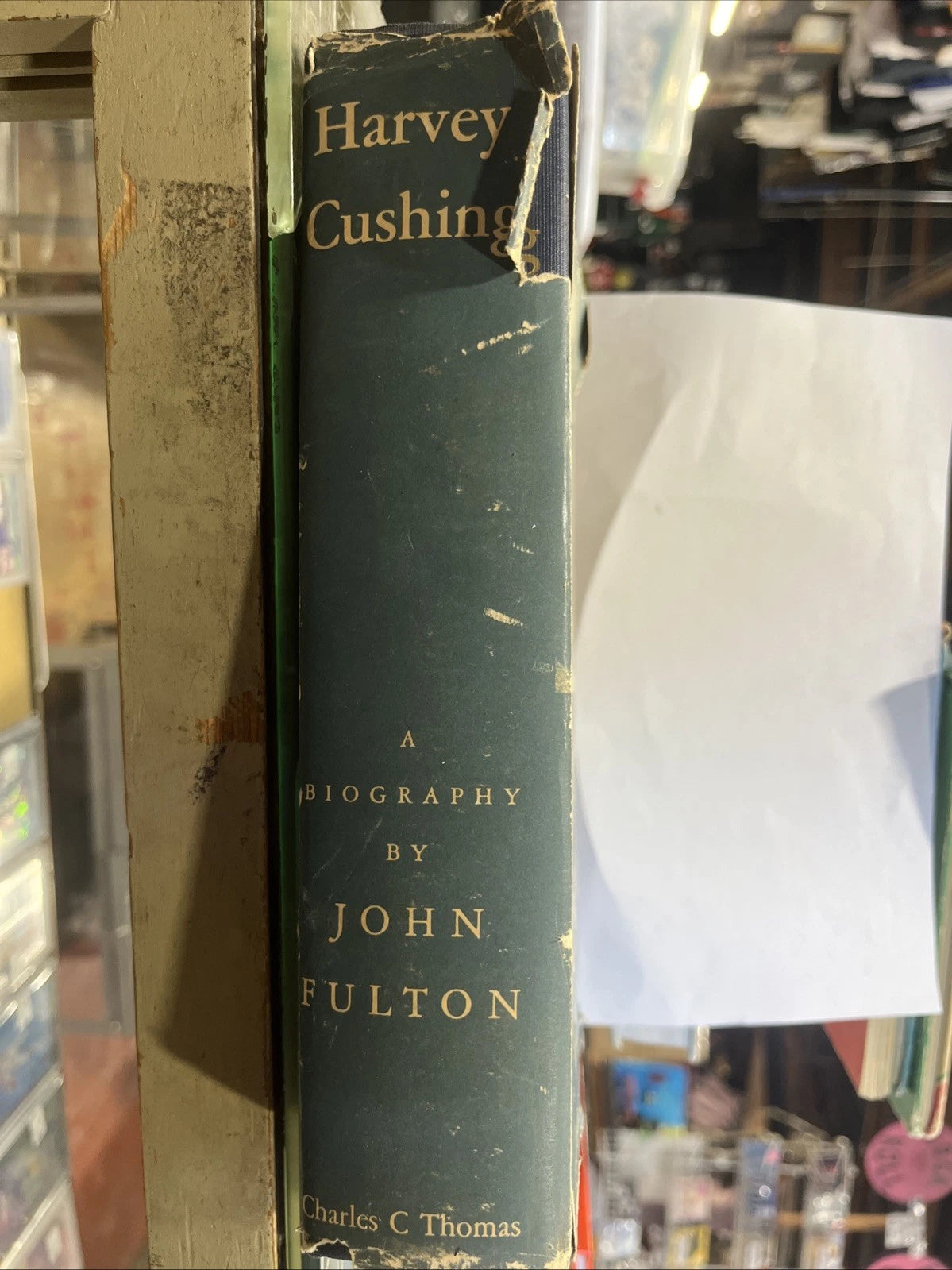 John F Fulton / Harvey Cushing A Biography 1947 2nd printing