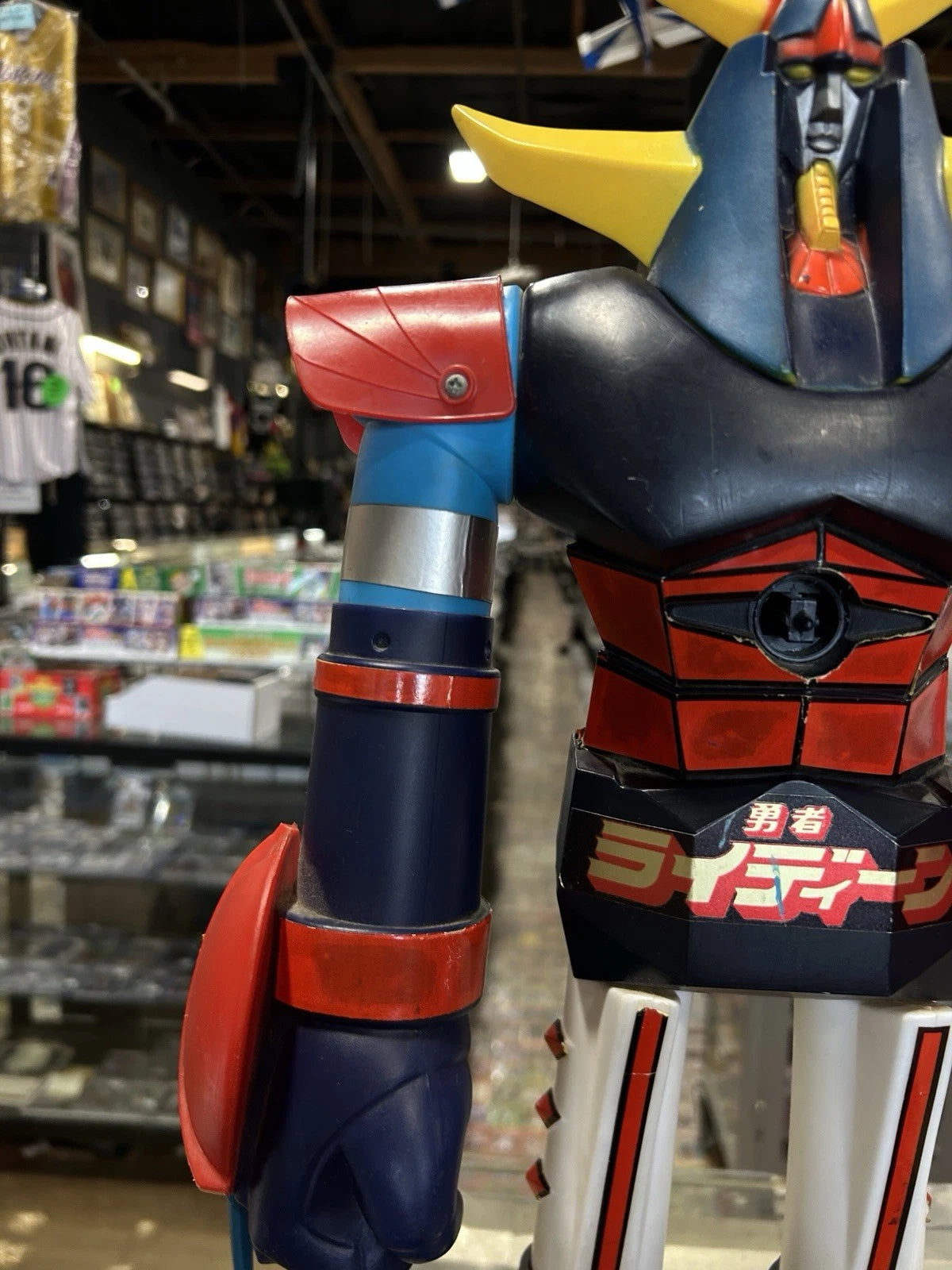Vintage Mattel Shogun Warriors RAYDEEN Jumbo Machinder 24" Action Figure Robot