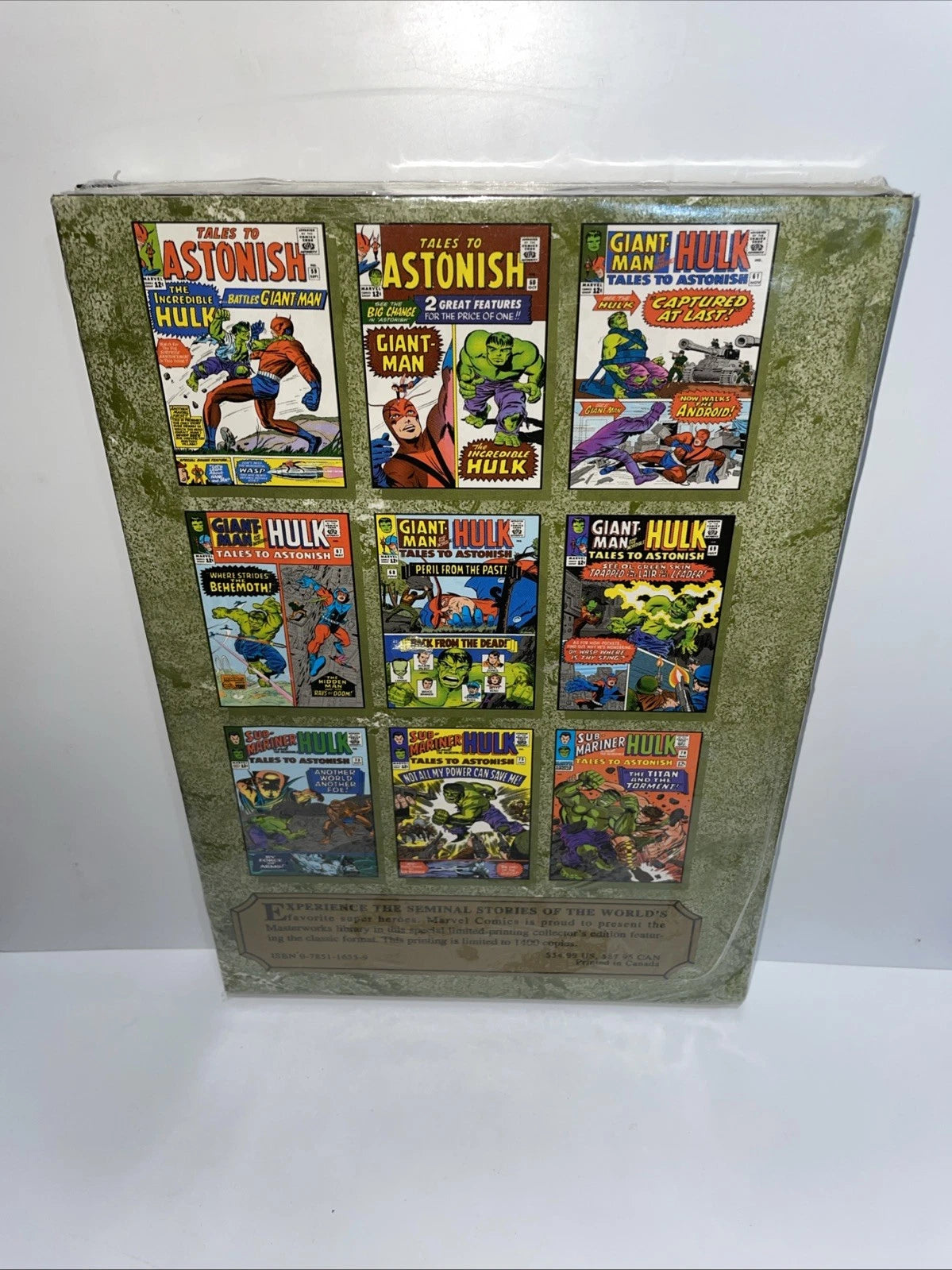 Marvel Masterworks: Incredible Hulk / Tales of Astonish Nos. 59-79 Vol. 39