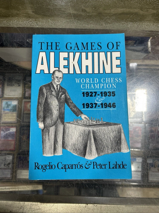 The Games Of Akekhine By Caparros & Ladhe HC 1st Like New