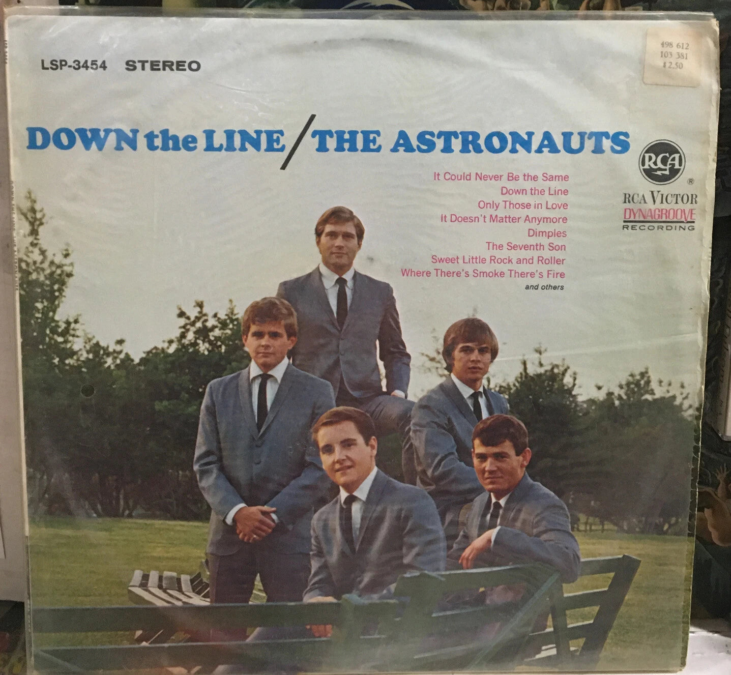 The Astronauts Down The Line German Import Record LSP-3454